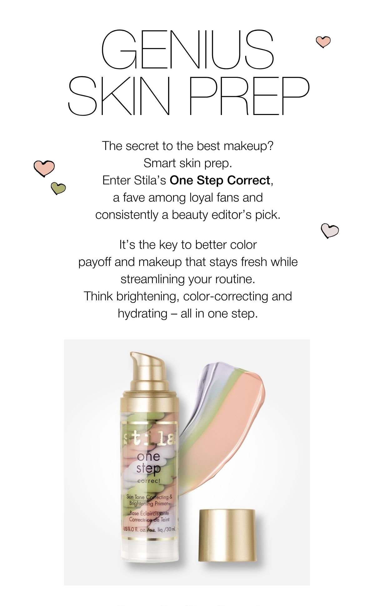 One Step Correct Color Correcting & Brightening Primer