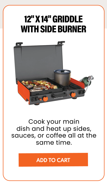 12" X 14" GRIDDLE WITH SIDE BURNER