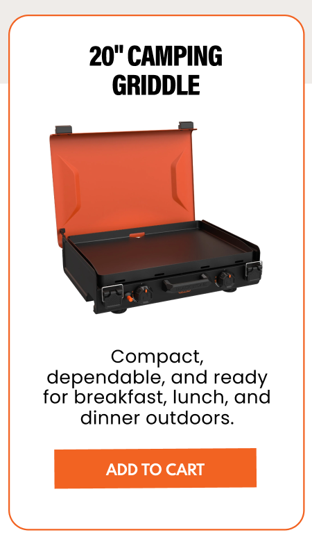 20" CAMPING GRIDDLE
