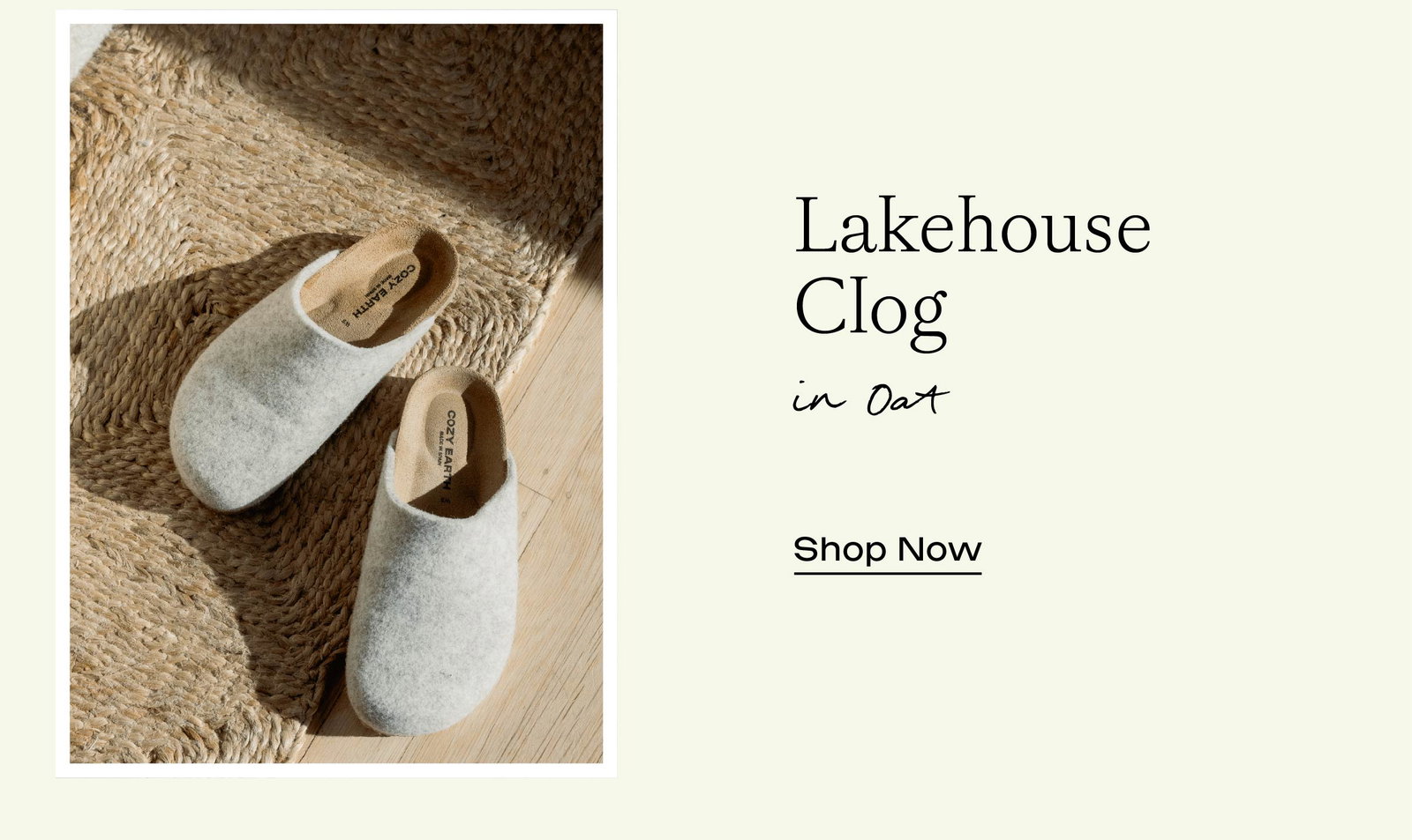 Lakehouse Clog Shop Now