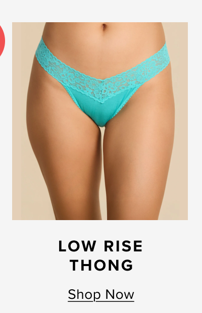 Low rise thong 