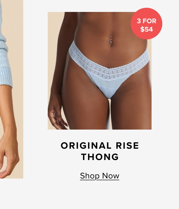 Original rise thong 