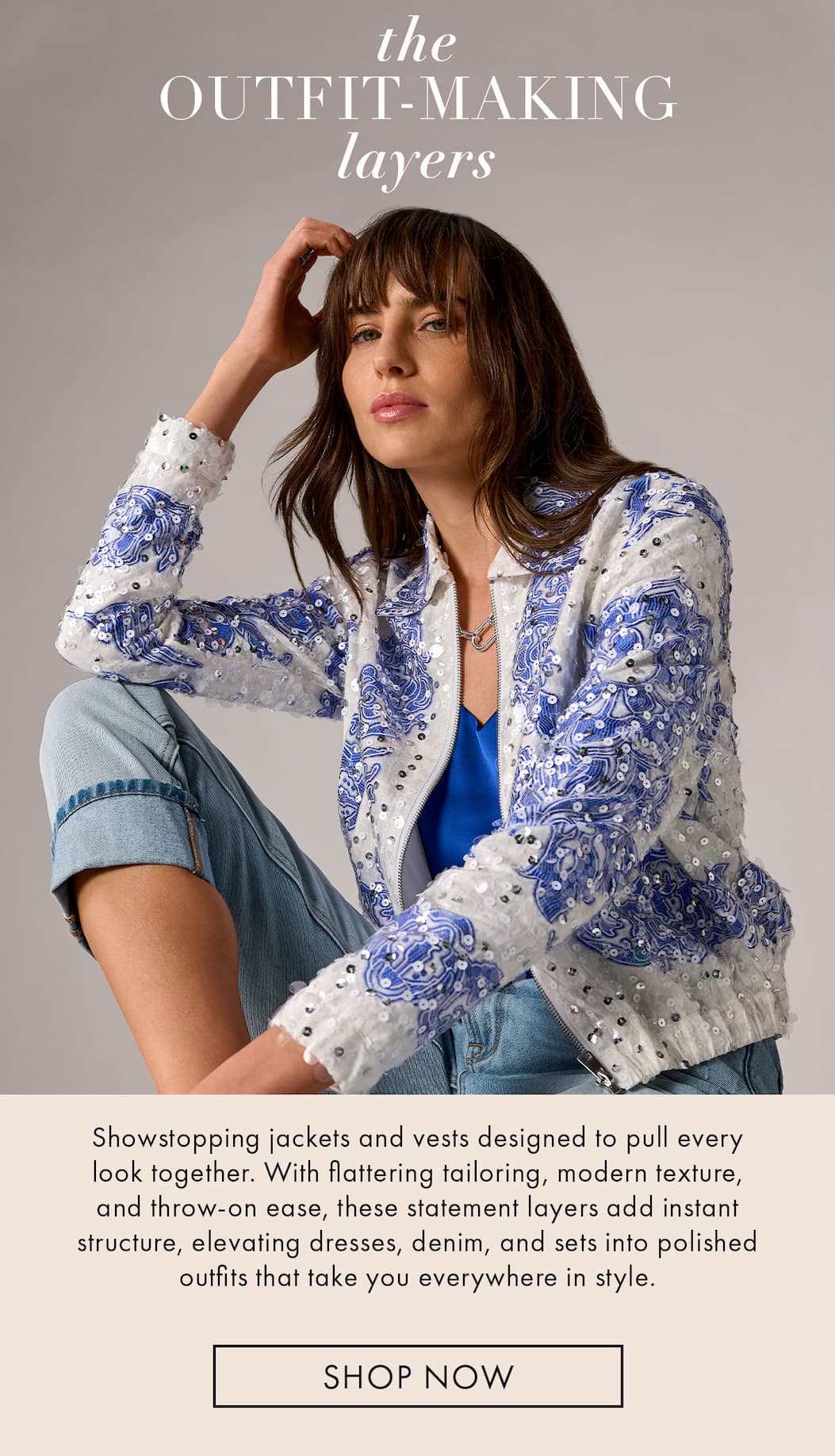 Shop the Outfit Makig Layers