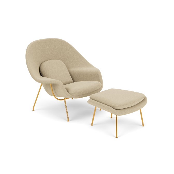 Womb Chair and Ottoman