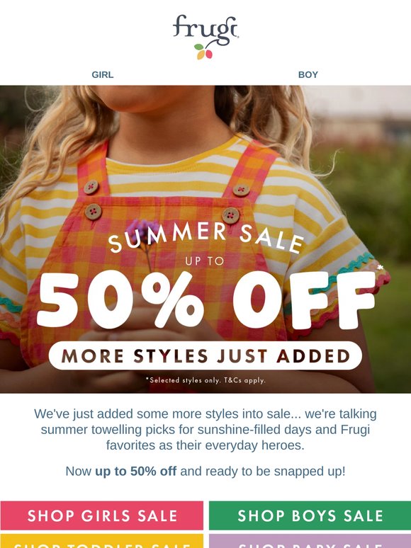 MORE Styles Just Added to Sale