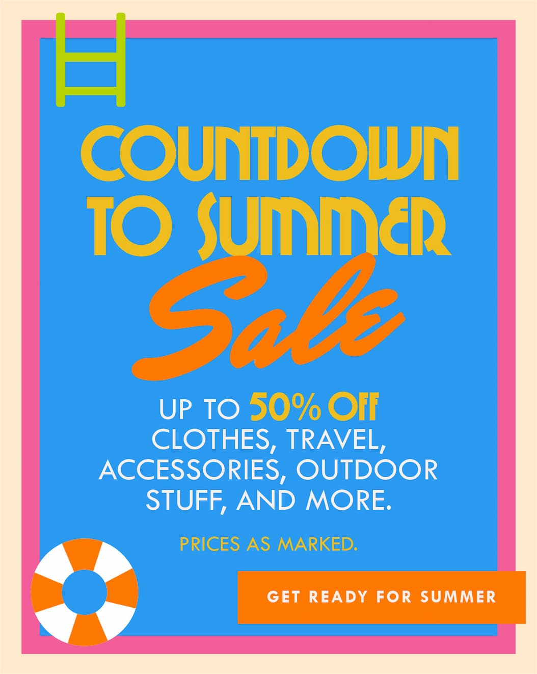 Countdown to Summer Sale! Get up to 50% Off! 
