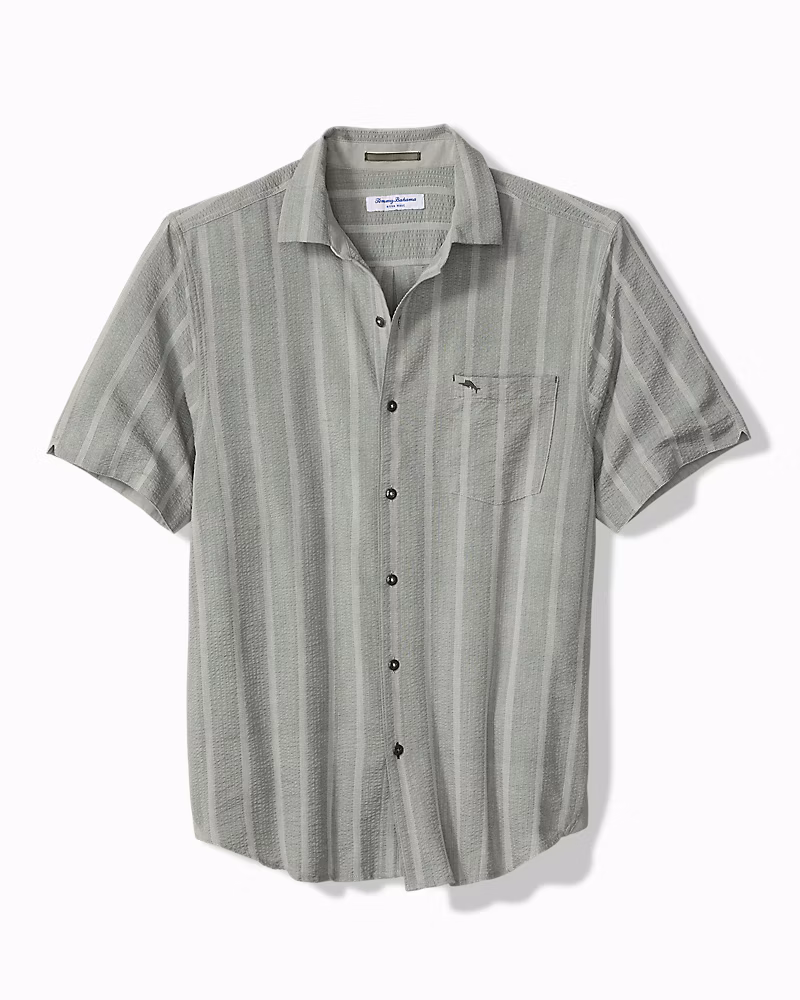Image of Nova Wave Cotton-Blend Short-Sleeve Shirt
