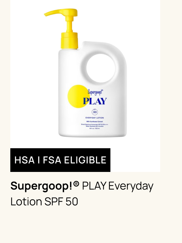 Supergoop!® PLAY Everyday Lotion SPF 50 with Sunflower Extract 18 fl. oz.