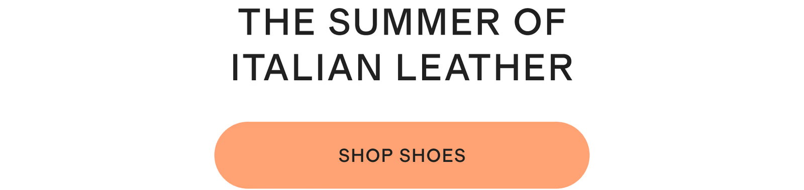 THE SUMMER OF ITALIAN LEATHER