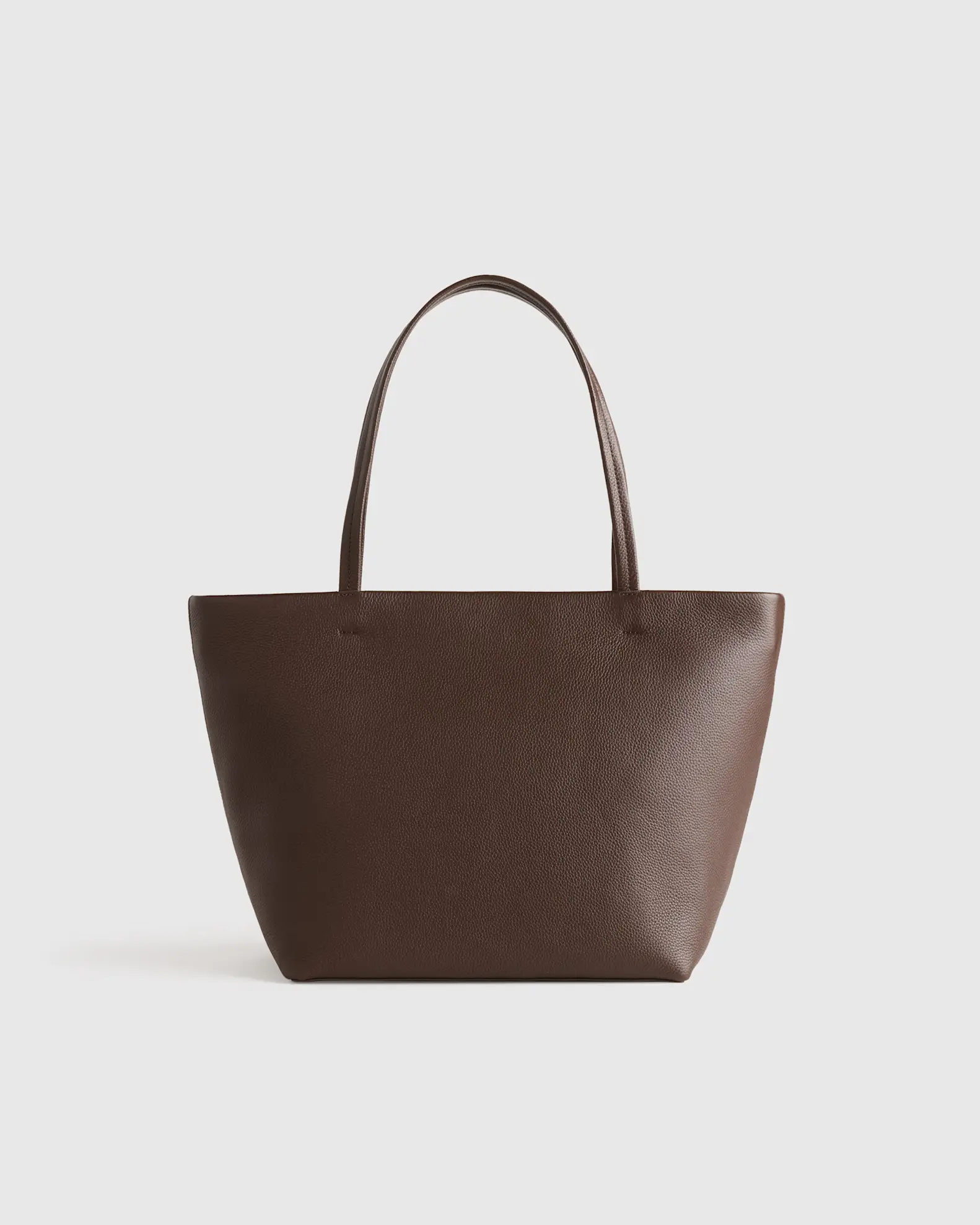 Italian Leather Soft Shopper Tote