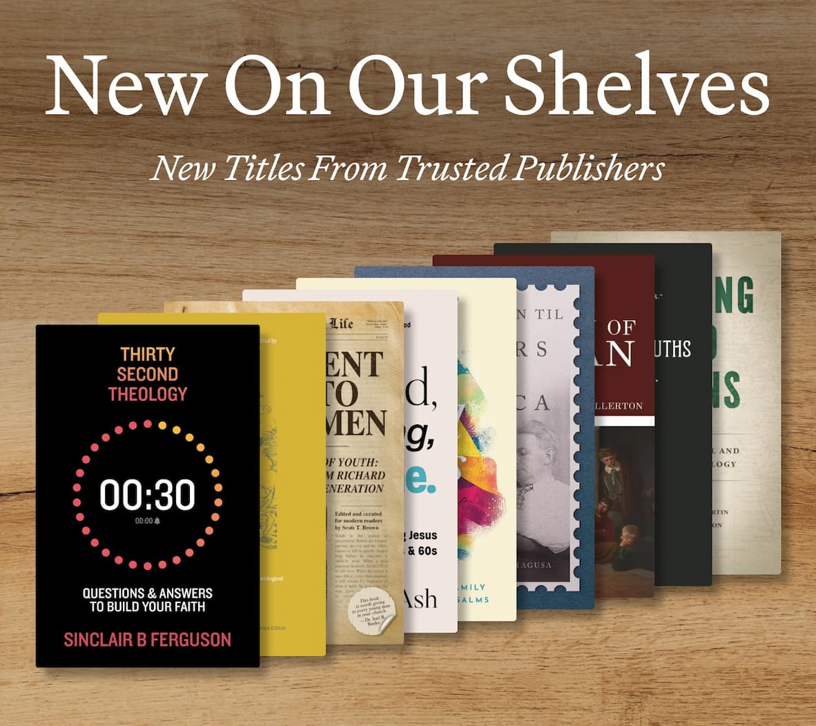 New Titles from Trusted Publishers