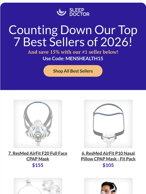 Save 15% on our #1 seller (and see the top 7 list) 🏆
