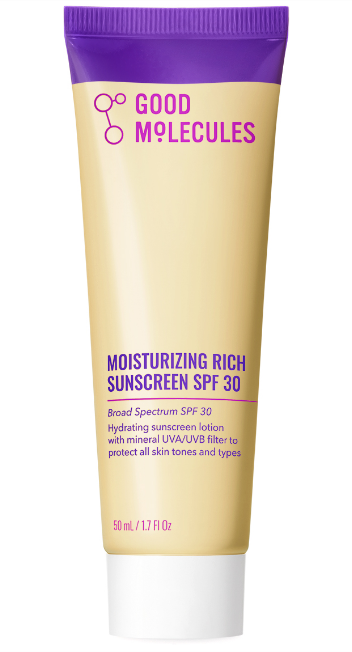 Moisturizing Rich Sunscreen SPF 30