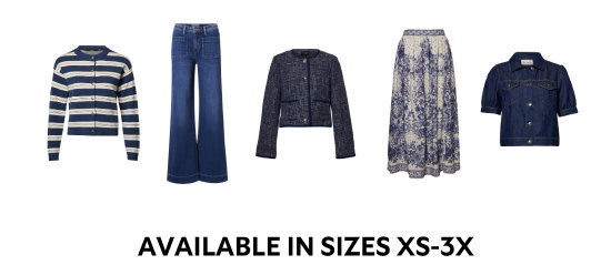 AVAILABLE IN SIZES XS-3X