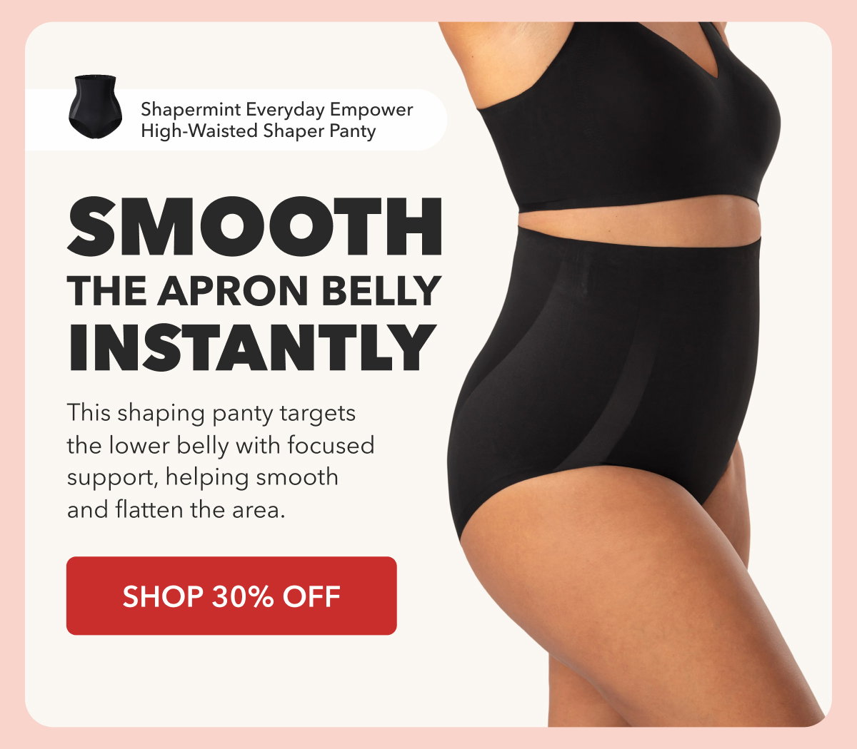 Shapermint Essentials Everyday Empower High-Waisted Shaper Panty