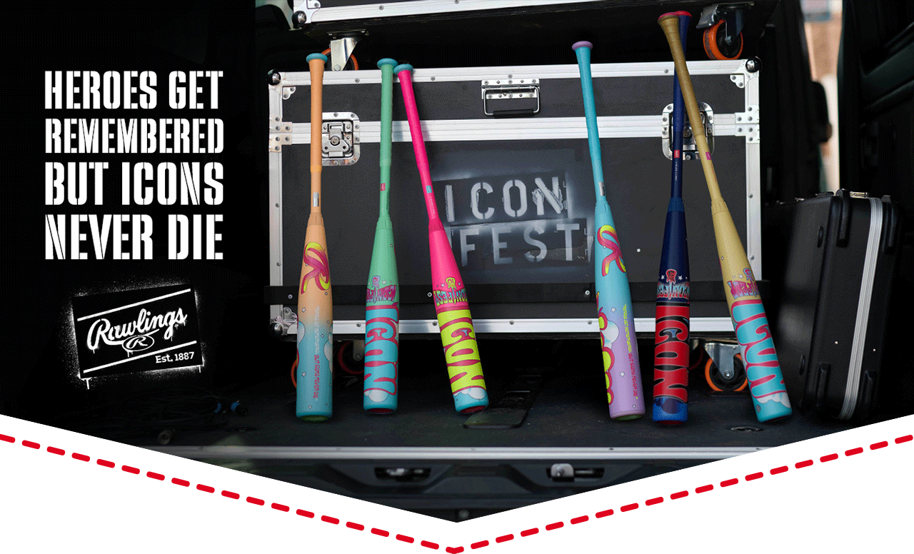 The stage is set, get your Rawlings Icon Fest exclusive bats