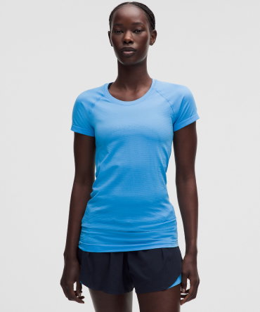 Swiftly Tech Short-Sleeve Shirt Hip Length
