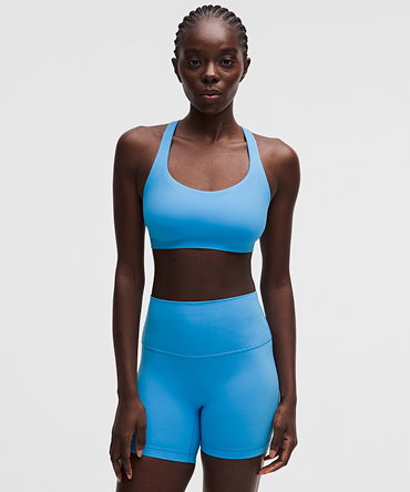 FlexyFlex Strappy Yoga Bra Light Support