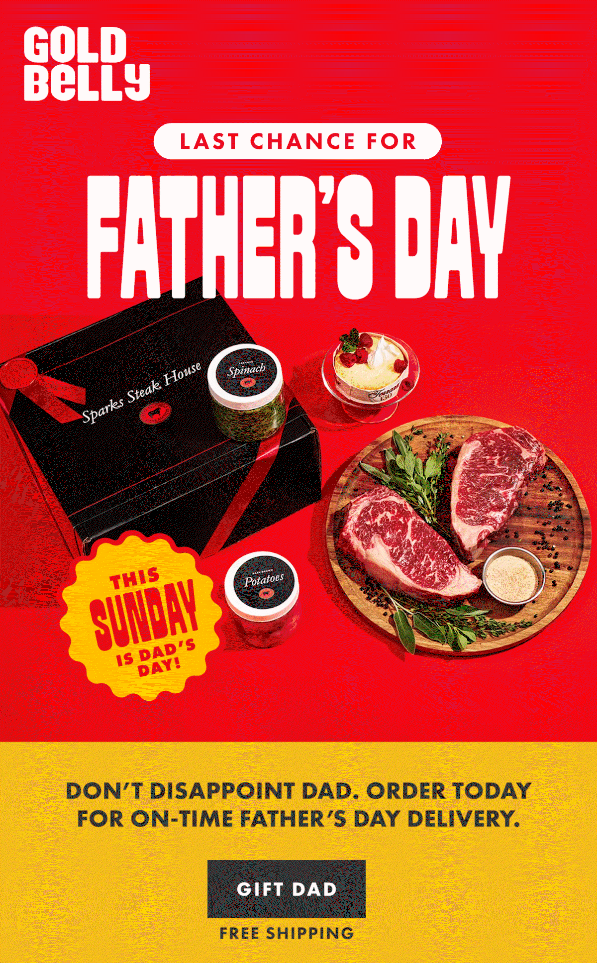 Last Chance for Father's Day!