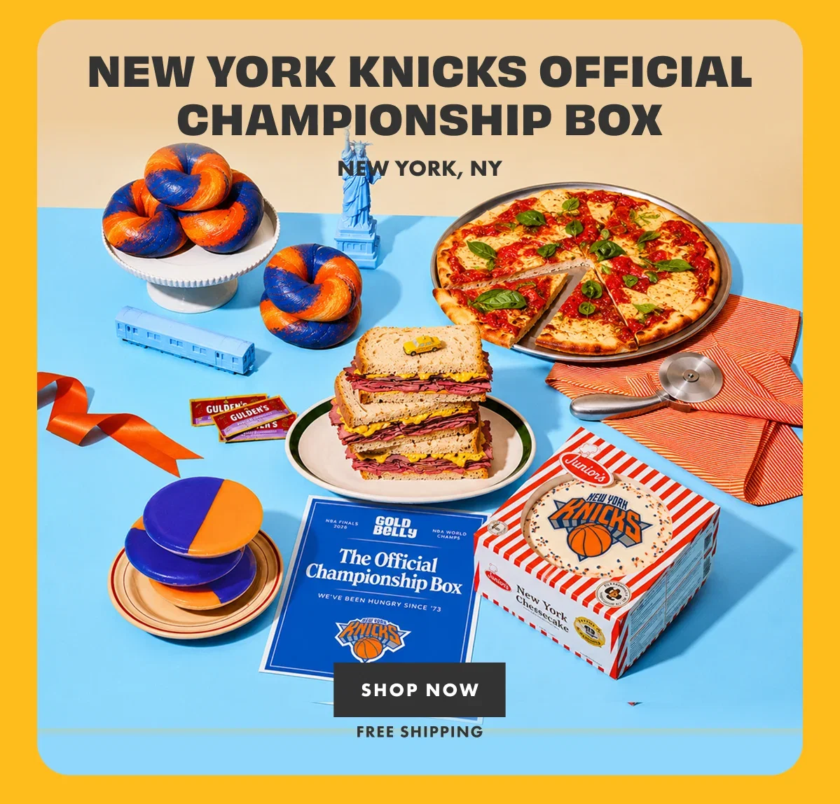 NY Knicks Official Championship Box
