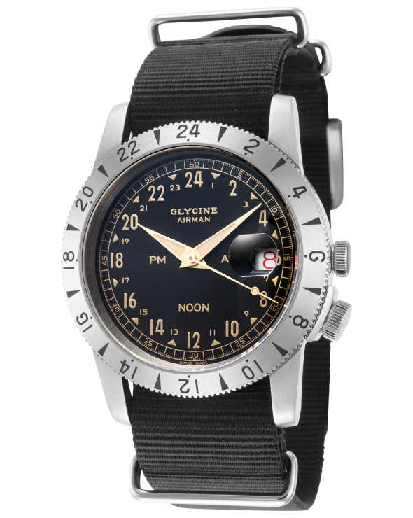 Glycine Airman Vintage Noon Purist Men's Watch GL0377