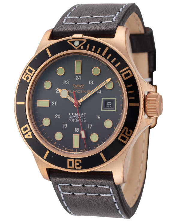 Glycine Combat Sub Bronze Men's Watch GL0425