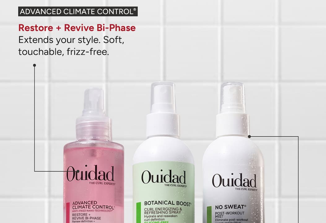Advanced Climate Control Restore + Revive Bi-Phase extends your style. Soft, touchable, frizz-free