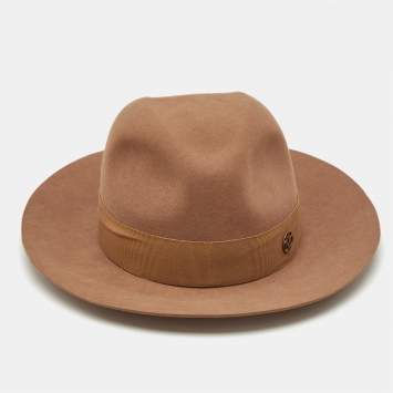 Camel Brown Felt Henrietta Fed