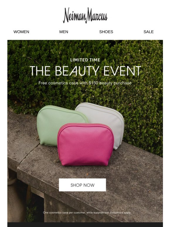 Shop new beauty & earn a FREE gift + Ready to get your Bottega Veneta item & more?