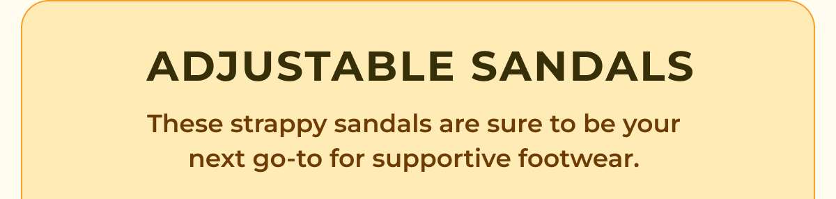 Adjustable Sandals