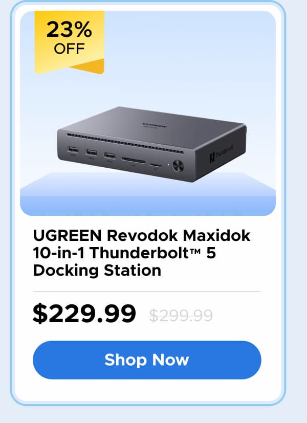 UGREEN Revodok Maxidok 10-in-1 Thunderbolt™ 5 Docking Station