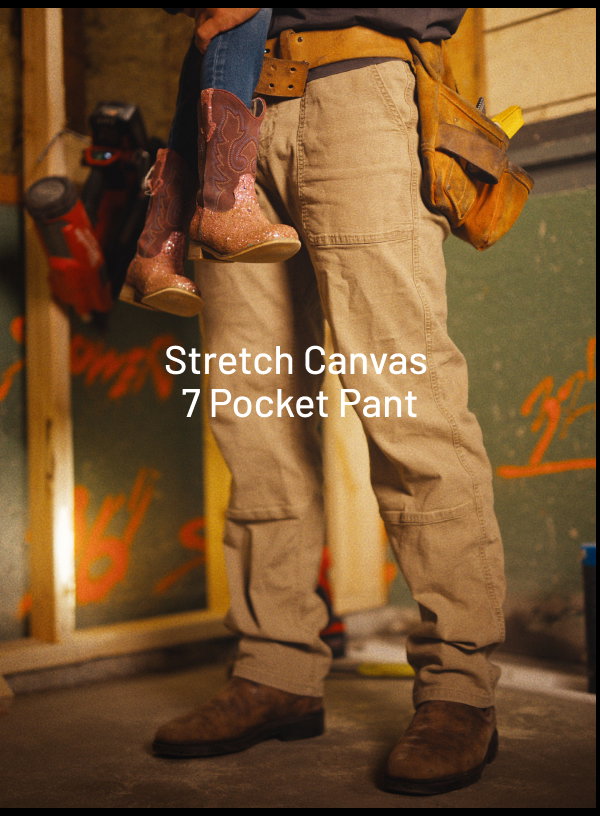 Stretch Canvas 7 Pocket Pant