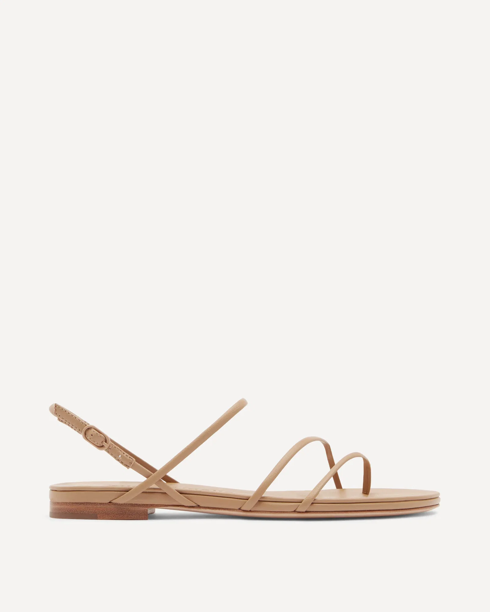 Image of Helix Flat Sandal | Beige