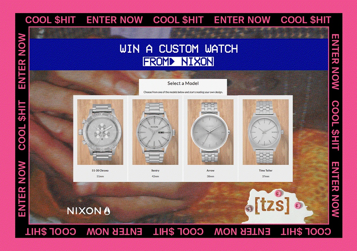 Enter To Win a Custom Watch From Nixon!