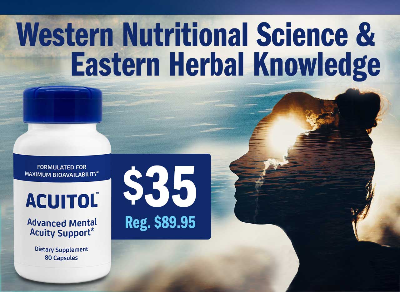 ACUITOL® — $35 per bottle (normally $89.95)