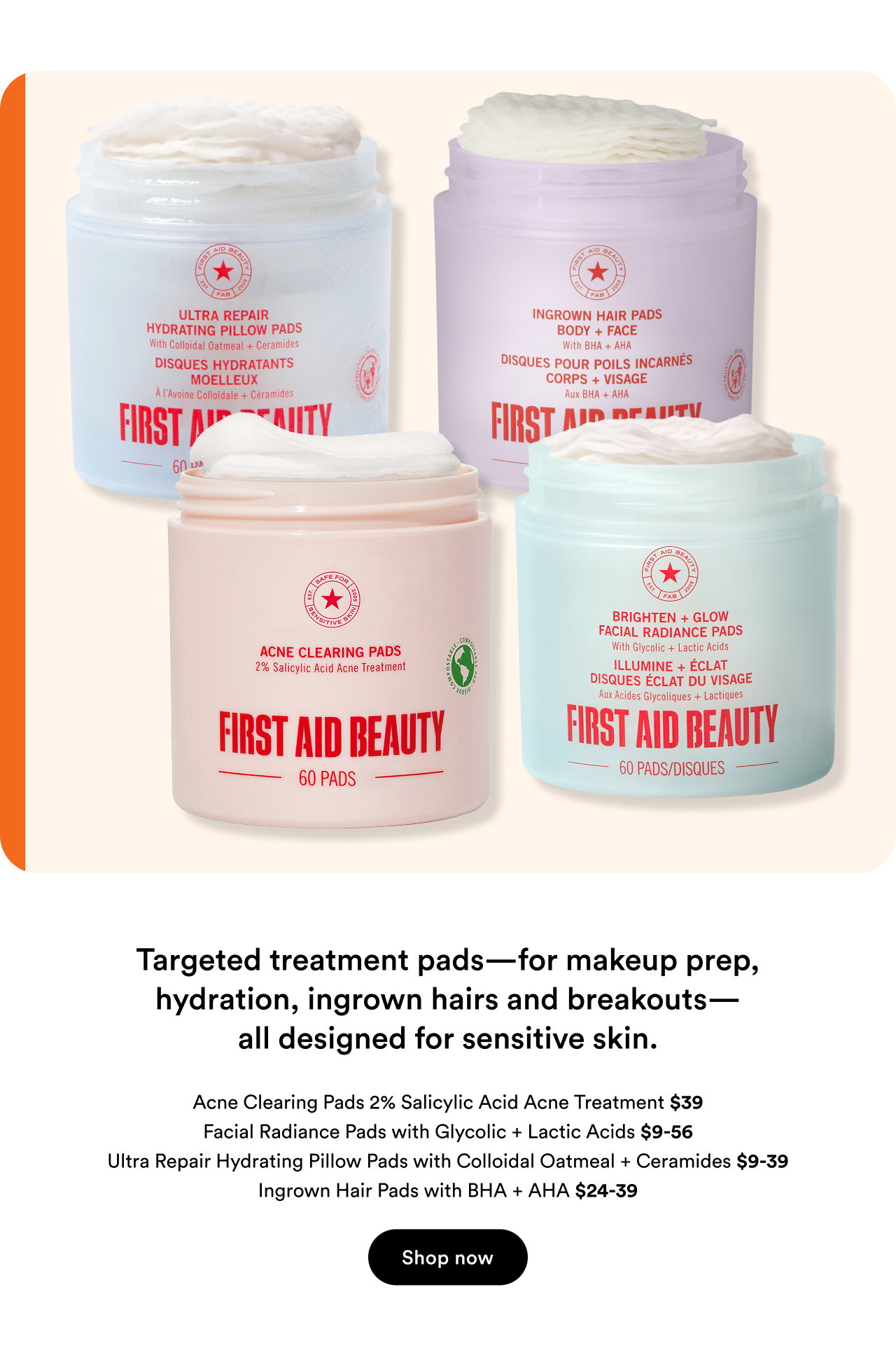 Clearing pads | Shop now 