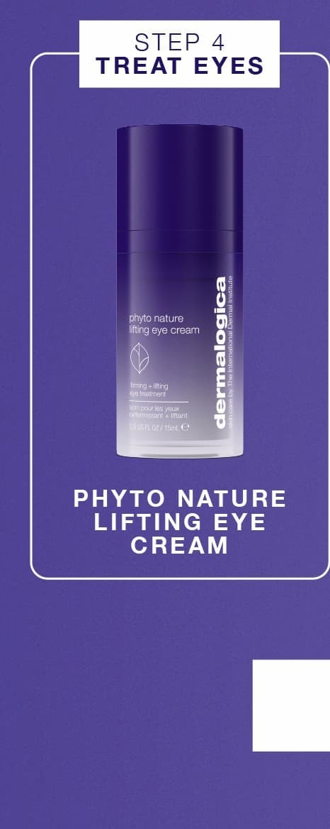 step 4: phyto nature lifting eye cream