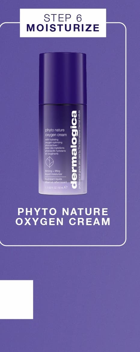 step 6: phyto nature oxygen cream