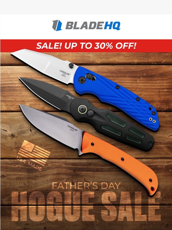 Hogue is on sale this Father's Day!