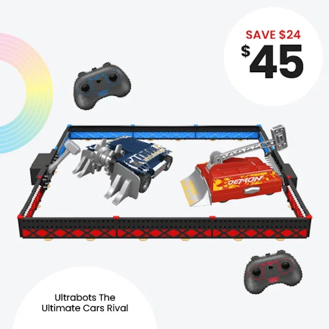 Ultrabots Four-wheel Drive Remote Control Fighting Robot