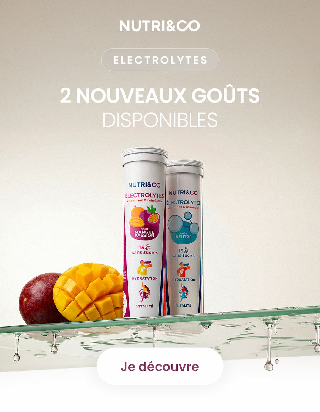 Découvrez nos 2 nouvelles façons de s'hydrater