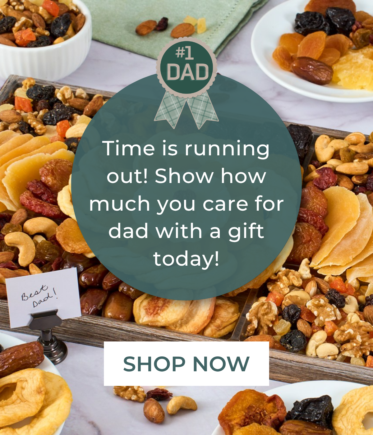 Time is running out! show how much you are for dad with a gift today!