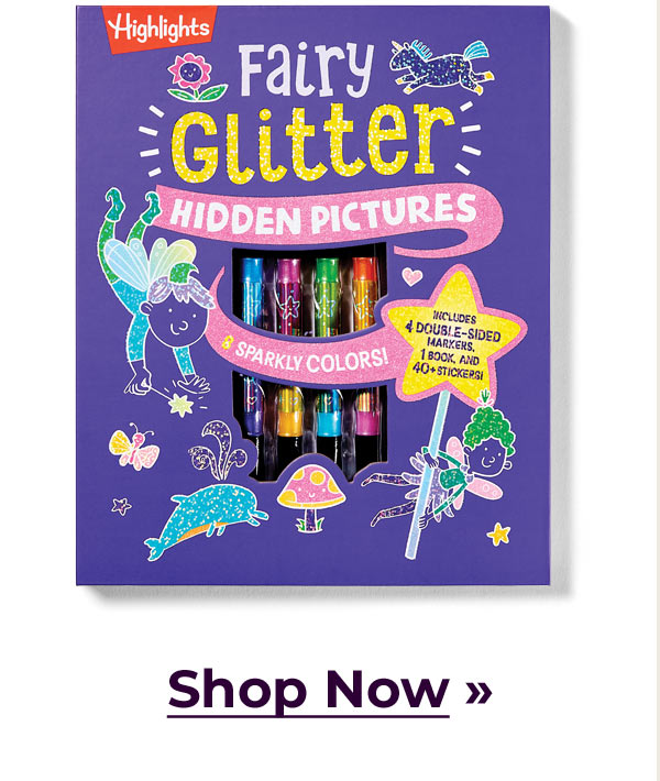 Fairy Glitter Hidden Pictures.