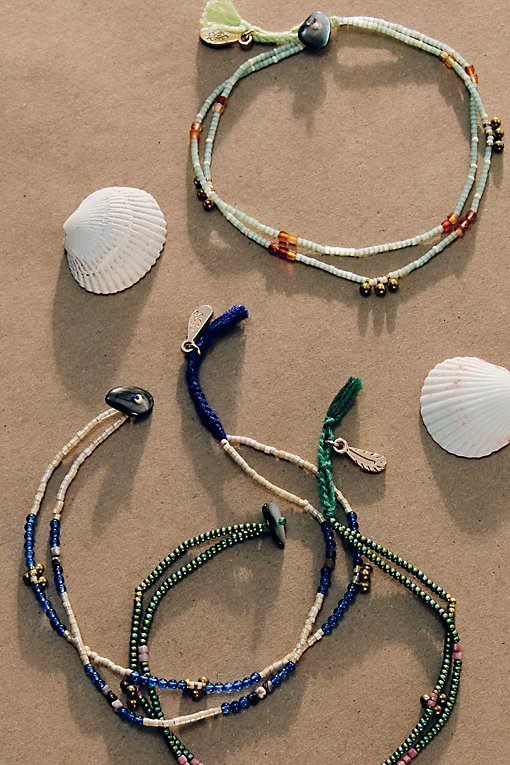 Muse Semi Precious Beaded Anklet