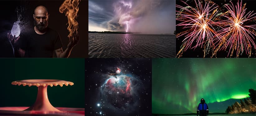 A photo collage from Creator Lab Submissions