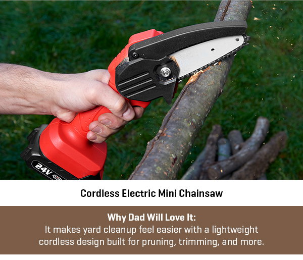 Cordless Electric Mini Chainsaw