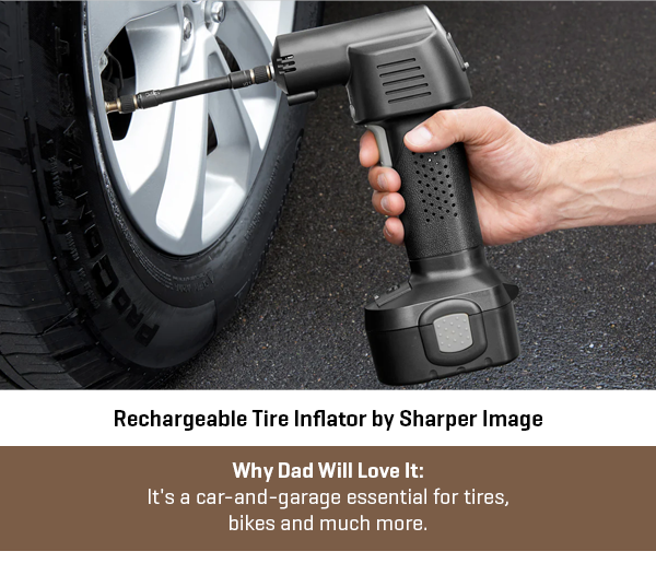 Rechargeable Tire Inflator by Sharper Image