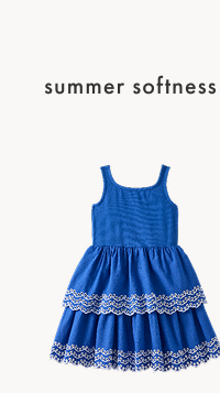 Sleeveless Embroidered Tiered Dress | Happy Blue