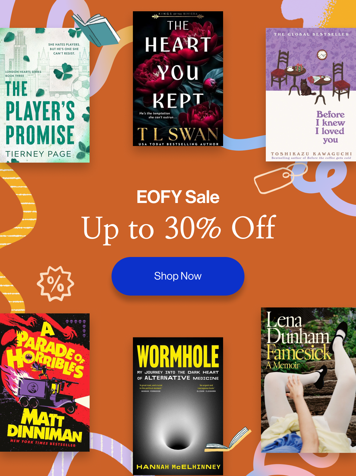 Save Up to 30% Off in Our EOFY Sale + Get Free Shipping!