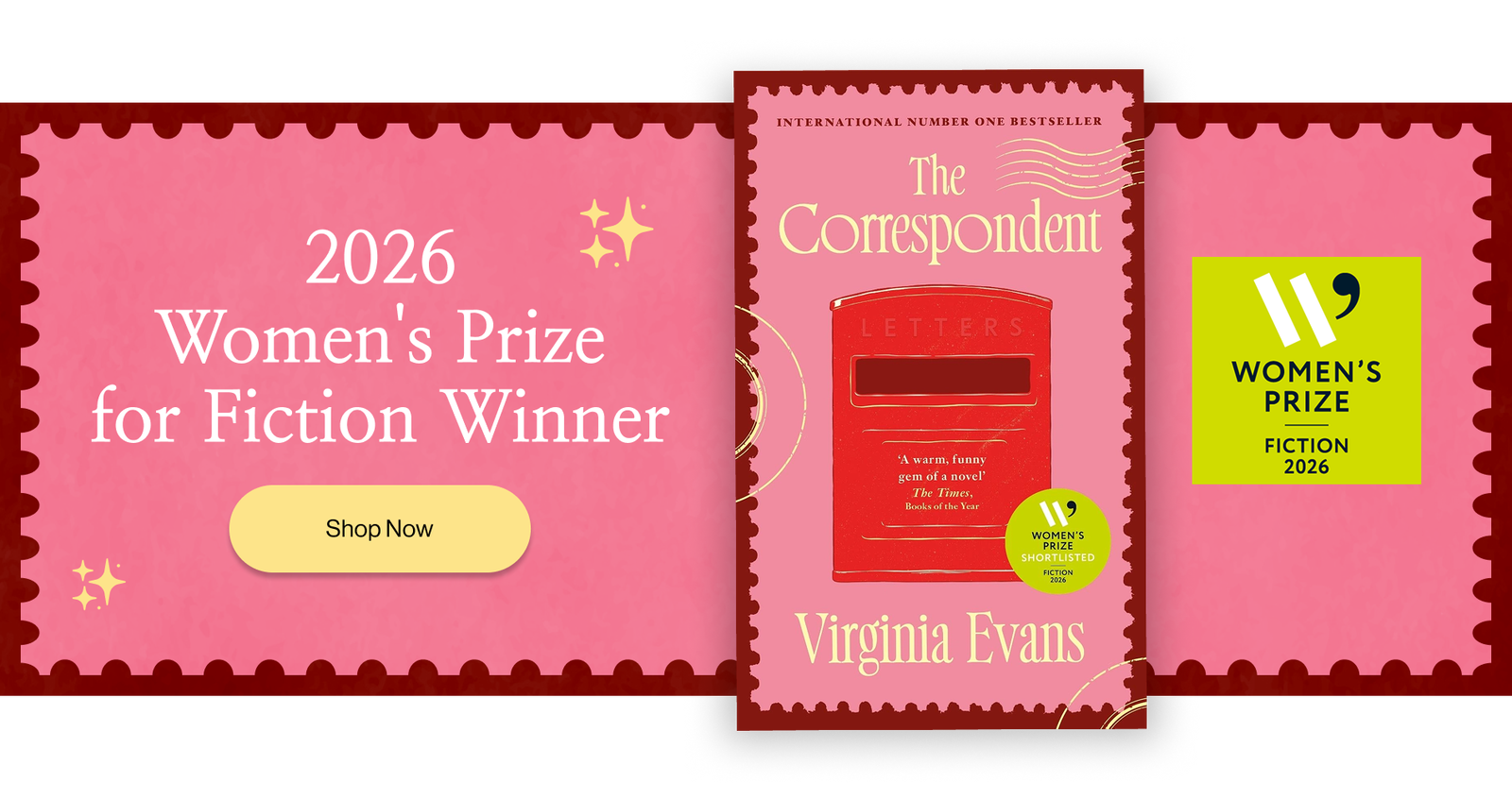 2026 Women's Prize Winner